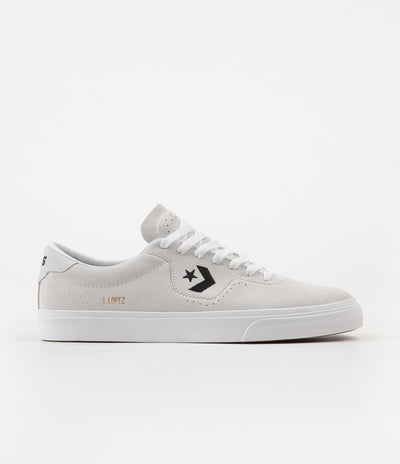 Converse Louie Lopez Pro Ox Shoes - White / White / Black