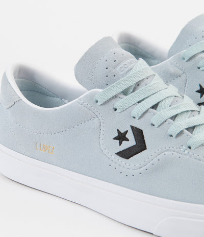 Converse Louie Lopez Pro Ox Suede Shoes - Polar Blue / Black / White