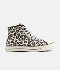 Converse Lucky Star Hi Archive Print Remixed Shoes - Driftwood / Light Fawn / Black