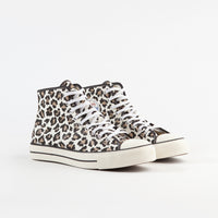 Converse Lucky Star Hi Archive Print Remixed Shoes - Driftwood / Light Fawn / Black thumbnail