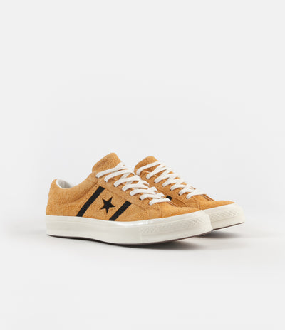 Converse One Star Academy Ox Shoes - Amber Ochre / Black