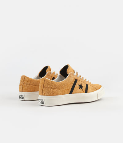 Converse One Star Academy Ox Shoes - Amber Ochre / Black