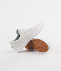 Converse One Star CC Pro Ox Shoes - White / Green / White | Flatspot