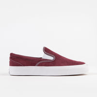 Converse One Star CC Slip On Shoes - Dark Burgundy / White thumbnail