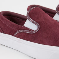 Converse One Star CC Slip On Shoes - Dark Burgundy / White thumbnail