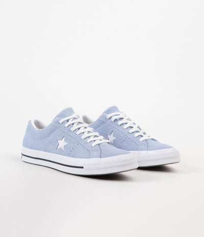 Converse One Star Ox Shoes - Blue Chill / White / Black