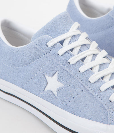 Converse One Star Ox Shoes - Blue Chill / White / Black