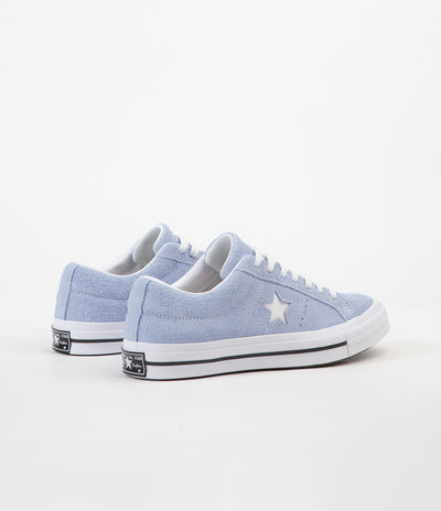 Converse One Star Ox Shoes - Blue Chill / White / Black