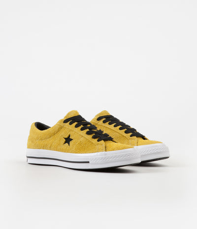 Converse One Star Ox Shoes Bold Citron Black White Flatspot