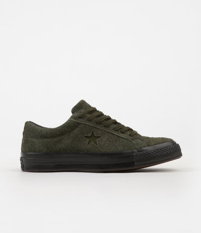 Converse One Star Ox Shoes - Utility Green / Utility Green