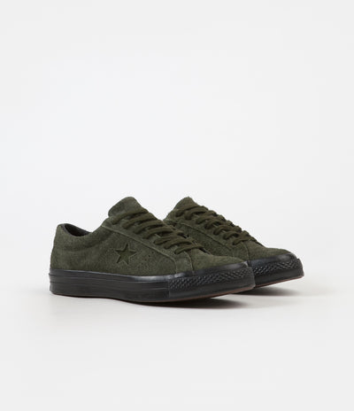 Converse One Star Ox Shoes - Utility Green / Utility Green