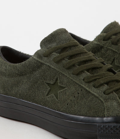 Converse One Star Ox Shoes - Utility Green / Utility Green