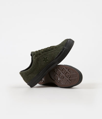 Converse One Star Ox Shoes - Utility Green / Utility Green