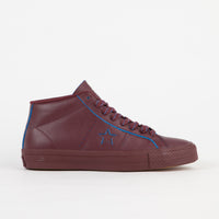 Converse One Star Pro Mid Shoes - Deep Bordeaux thumbnail