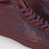 Converse One Star Pro Mid Shoes - Deep Bordeaux thumbnail