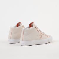 Converse One Star Pro Mid Shoes - Natural / Orange / White thumbnail