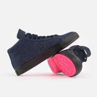 Converse One Star Pro Mid Shoes - Obsidian / Hyper Pink / Black thumbnail