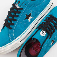 Converse One Star Pro Ox Sean Pablo Shoes - Rapid Teal / Black