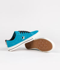 Converse One Star Pro Ox Sean Pablo Shoes - Rapid Teal / Black