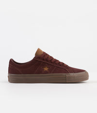 Converse One Star Pro Ox Shoes - Barkroot Brown / Ale Brown