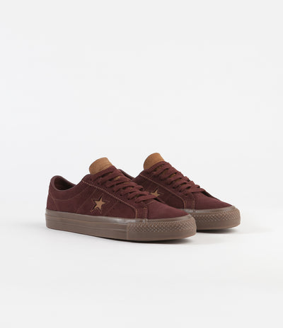 Converse One Star Pro Ox Shoes - Barkroot Brown / Ale Brown