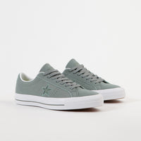 Converse One Star Pro Ox Shoes - Camo Green / Green Glow thumbnail