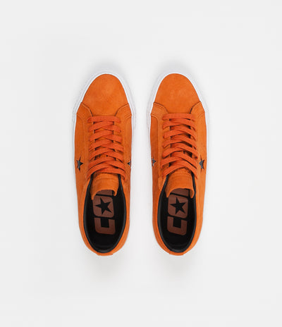 Converse One Star Pro Ox Shoes - Campfire Orange / Black / White