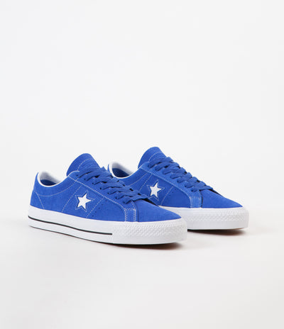 Converse One Star Pro Ox Shoes - Hyper Royal / White / Black