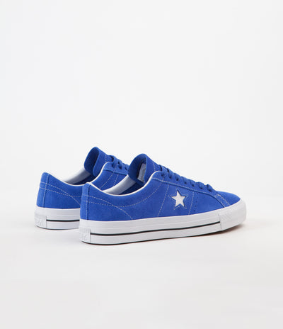 Converse One Star Pro Ox Shoes - Hyper Royal / White / Black