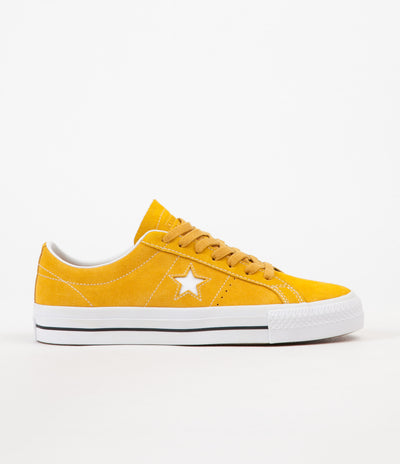 Converse One Star Pro Ox Shoes - Mineral Yellow / White / Black