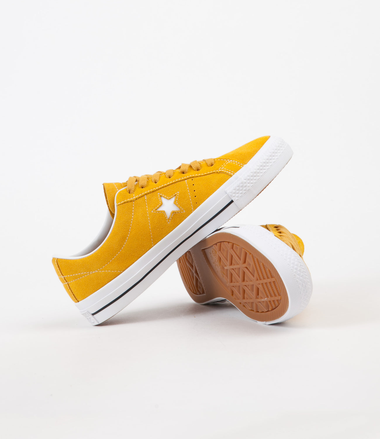 Converse One Star Pro Ox Shoes - Mineral Yellow / White / Black