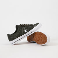 Converse One Star Pro Ox Shoes - Sequoia / Sequoia / White thumbnail