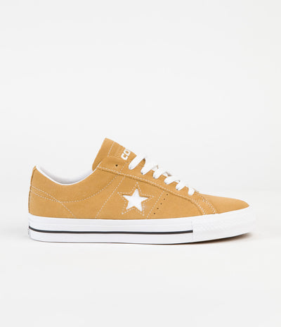 Converse One Star Pro Ox Shoes - Wheat / White / Black