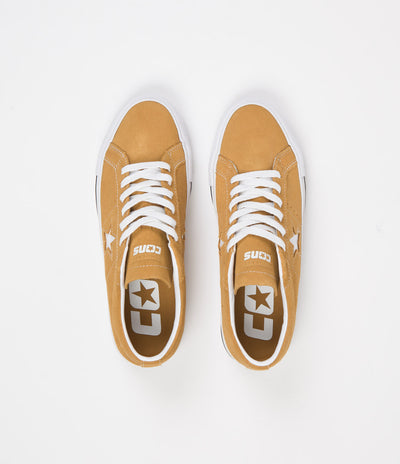 Converse One Star Pro Ox Shoes - Wheat / White / Black