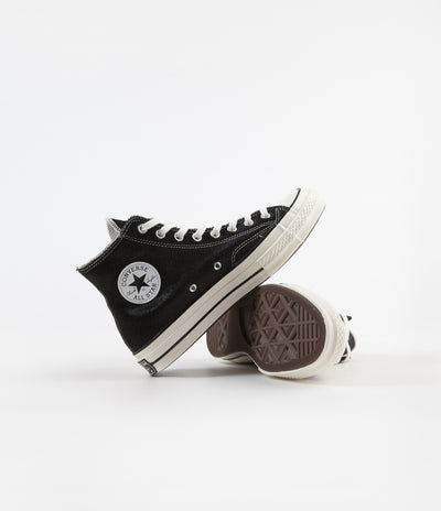 Converse Pony Pack CTAS 70's Hi Shoes - Black / Egret / Natural