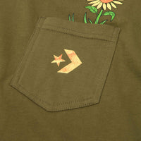 Converse Renew Graphic Pocket T-Shirt - Dark Moss thumbnail