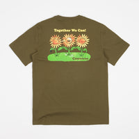 Converse Renew Graphic Pocket T-Shirt - Dark Moss thumbnail