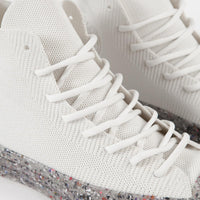 Converse Renew Recycled Knit Hi Shoes - Egret / String / Barely Volt thumbnail