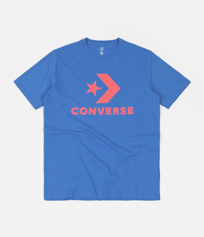 Converse Star Chevron Graphic T-Shirt - Digital Blue