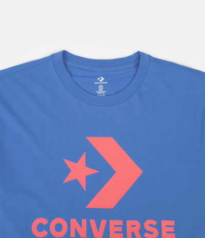 Converse Star Chevron Graphic T-Shirt - Digital Blue