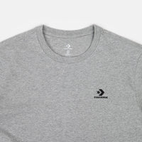 Converse Star Embroidered T-Shirt - Vast Grey Heather thumbnail