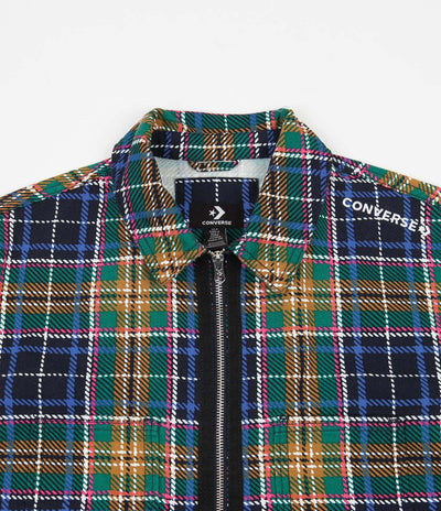 Converse Utility Printed Shirt Jacket - Tartan