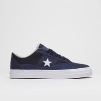 Converse x Alltimers One Star Pro Ox Shoes - Midnight Navy / Navy thumbnail