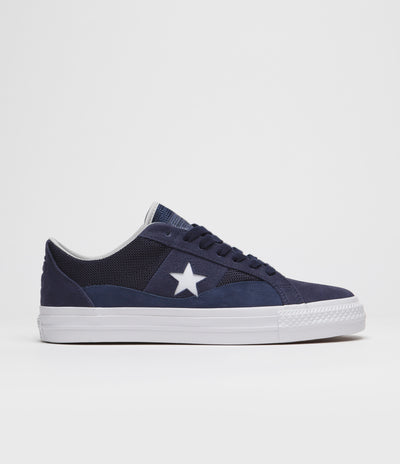 Converse x Alltimers One Star Pro Ox Shoes - Midnight Navy / Navy