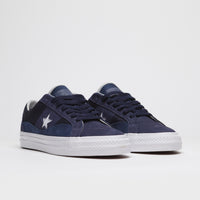 Converse x Alltimers One Star Pro Ox Shoes - Midnight Navy / Navy thumbnail