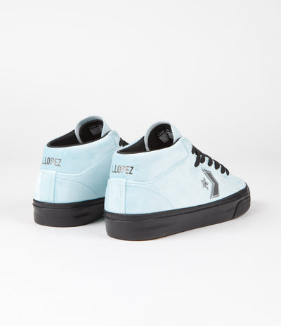 Converse x FA Louie Lopez Pro Mid Shoes - Cyan Tint / Black