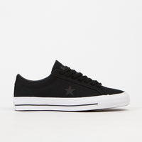 Converse x Mike Anderson One Star Pro Ox Shoes - Black / Black / White thumbnail