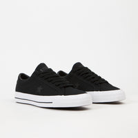 Converse x Mike Anderson One Star Pro Ox Shoes - Black / Black / White thumbnail