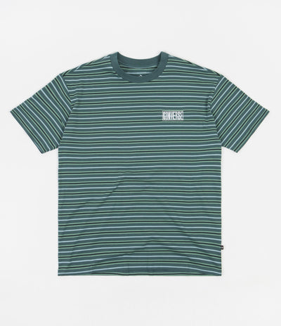 Converse Yarn Dyed Striped T-Shirt - Forest Pine