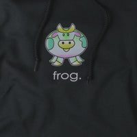 Frog The Cow Hoodie - Black thumbnail